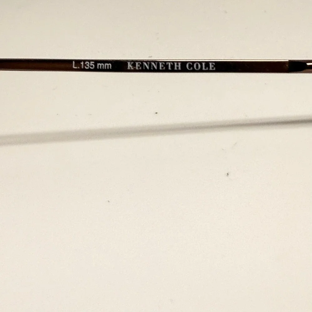 Kenneth Cole MS. BEND-IT 000 Oval Eyeglasses Bronze Brown Frames 135mm